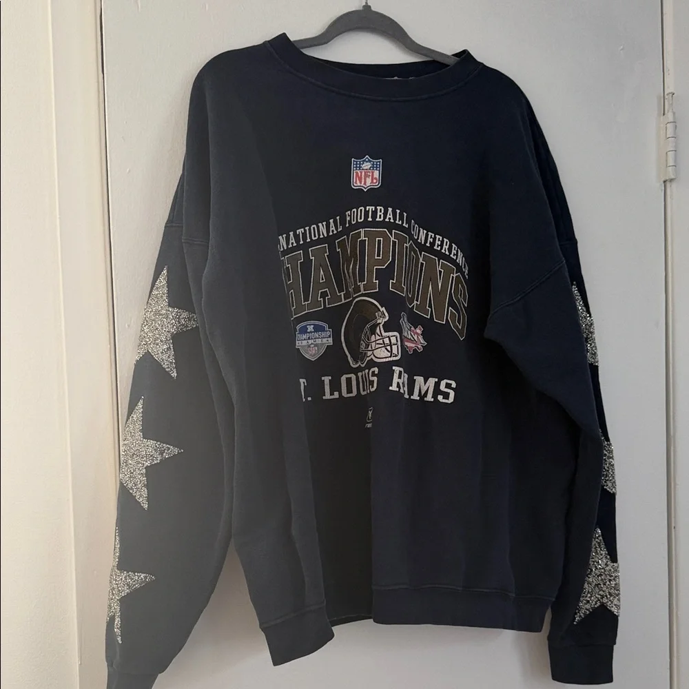 LF Navy Blue Champions Crewneck Sweater
